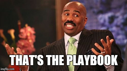 THAT'S THE PLAYBOOK | image tagged in memes,steve harvey | made w/ Imgflip meme maker