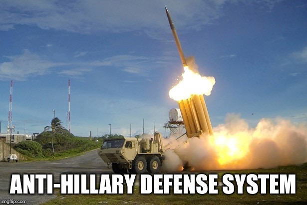 ANTI-HILLARY DEFENSE SYSTEM | made w/ Imgflip meme maker