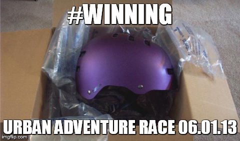 #WINNING URBAN ADVENTURE RACE 06.01.13 | made w/ Imgflip meme maker