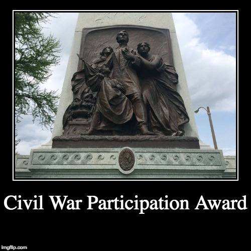 You tried. | image tagged in participation trophy,memorial,confederacy,snowflakes,special snowflake | made w/ Imgflip demotivational maker