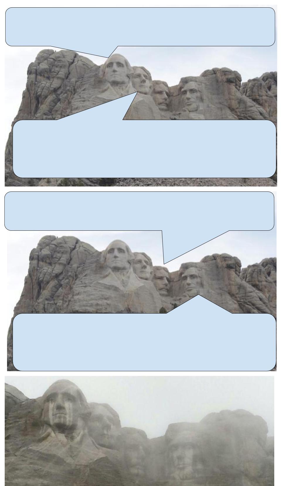 High Quality Mount Rushmore Is Crying Blank Meme Template