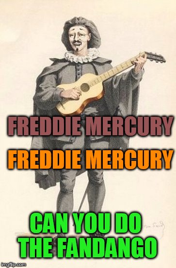 FREDDIE MERCURY FREDDIE MERCURY CAN YOU DO THE FANDANGO | made w/ Imgflip meme maker