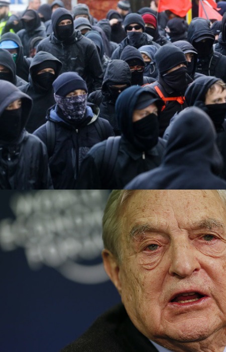 antifa soros Blank Meme Template