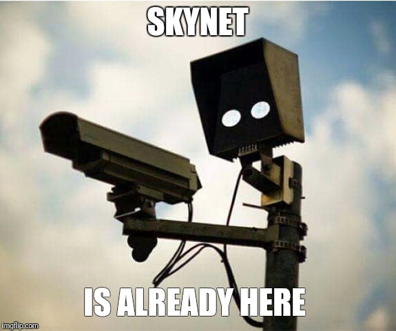 SKYNET; IS ALREADY HERE | image tagged in ai takeover | made w/ Imgflip meme maker