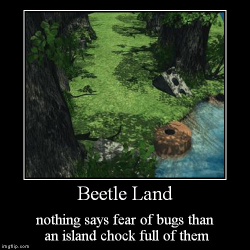 Beetle Land | image tagged in funny,demotivationals,digimon | made w/ Imgflip demotivational maker