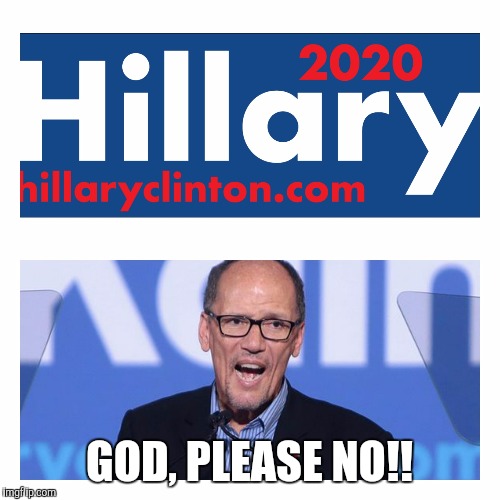 Even the DNC's not with her.... XD | GOD, PLEASE NO!! | image tagged in hillary clinton,politics | made w/ Imgflip meme maker