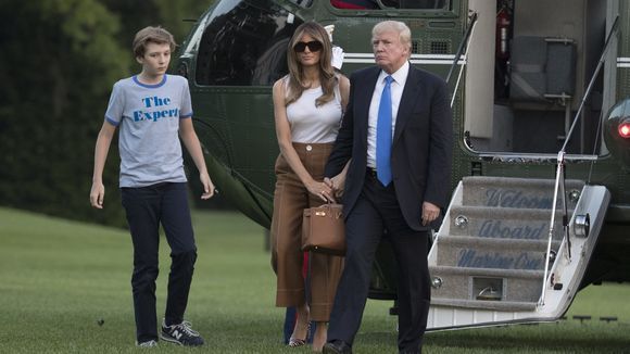 Barron Trump Blank Meme Template