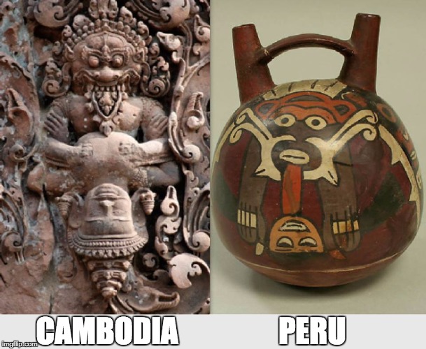 CAMBODIA                 PERU | image tagged in meme | made w/ Imgflip meme maker