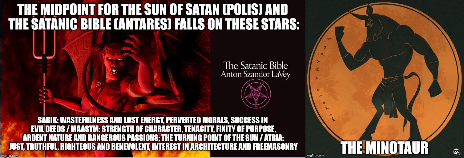 Satan the minotaur. | image tagged in satan,the devil,the minotaur,the satanic bible,malignant narcissist,astrology | made w/ Imgflip meme maker