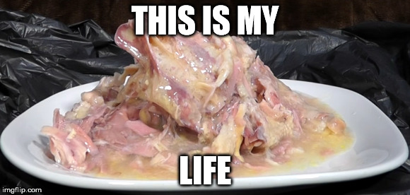 This is my life | THIS IS MY; LIFE | image tagged in memes,whole chicken in a can | made w/ Imgflip meme maker