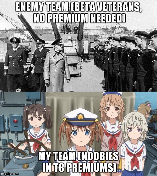 world of warships u killed meme