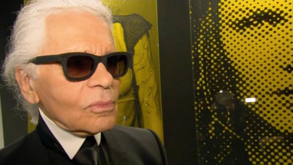 High Quality Karl Lagerfeld Blank Meme Template