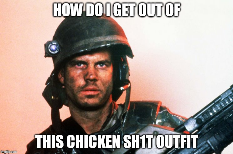 HOW DO I GET OUT OF; THIS CHICKEN SH1T OUTFIT | made w/ Imgflip meme maker