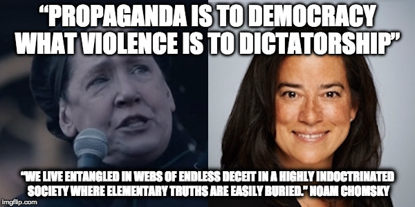 “PROPAGANDA IS TO DEMOCRACY WHAT VIOLENCE IS TO DICTATORSHIP”; “WE LIVE ENTANGLED IN WEBS OF ENDLESS DECEIT IN A HIGHLY INDOCTRINATED SOCIETY WHERE ELEMENTARY TRUTHS ARE EASILY BURIED.” NOAM CHOMSKY | image tagged in women,religion,transgender,feminism | made w/ Imgflip meme maker