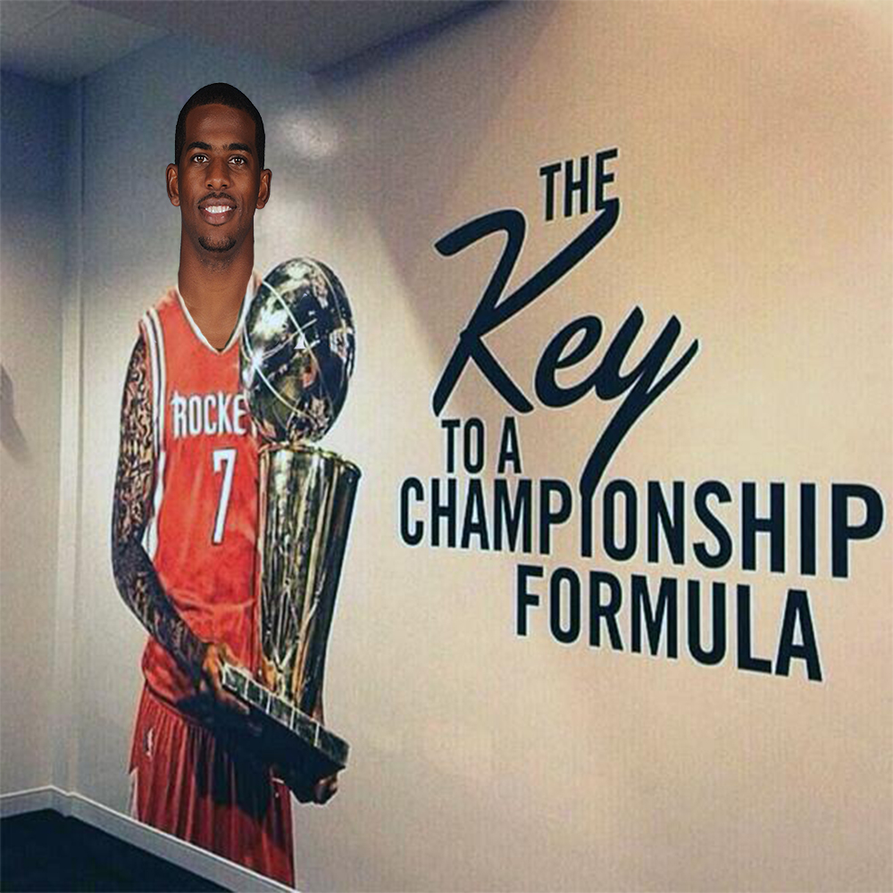 Chris Paul Key to a Championship Formula Blank Meme Template