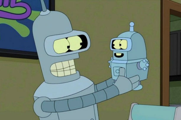 bender dad Blank Meme Template