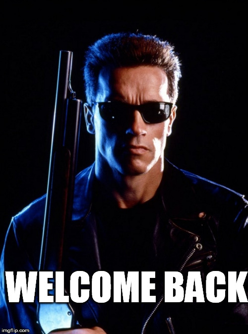 WELCOME BACK | made w/ Imgflip meme maker