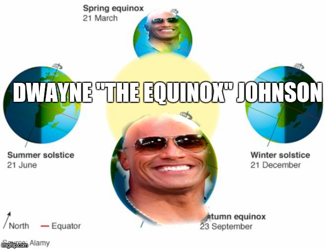 Dwayne the WHAT | DWAYNE "THE EQUINOX" JOHNSON | image tagged in dwayne johnson,the rock,equinox | made w/ Imgflip meme maker