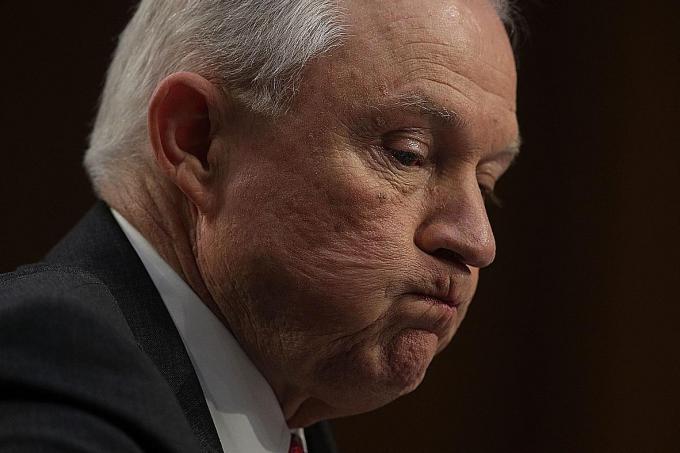 Jeff Sessions Blank Meme Template