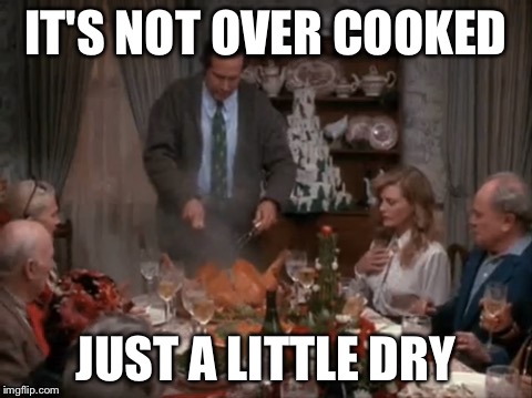 IT'S NOT OVER COOKED JUST A LITTLE DRY | made w/ Imgflip meme maker