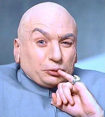 Dr. Evil One Million Dollars Blank Meme Template