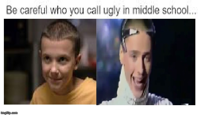 Stranger Sings | image tagged in stranger things,eleven,weird russian singer,be careful who you call ugly in middleschool | made w/ Imgflip meme maker