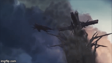 They must've had a SERIOUS termite infestation.  | image tagged in gifs,tfp,darkmount,termites | made w/ Imgflip video-to-gif maker