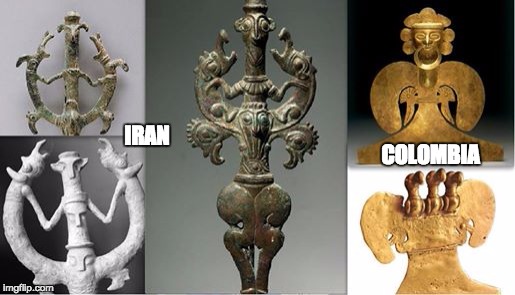 IRAN; COLOMBIA | image tagged in meme | made w/ Imgflip meme maker