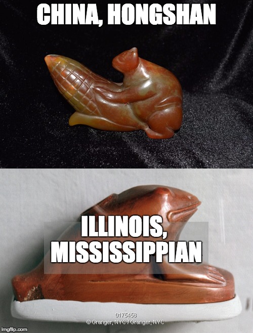 CHINA, HONGSHAN; ILLINOIS, MISSISSIPPIAN | image tagged in meme | made w/ Imgflip meme maker