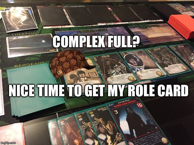 COMPLEX FULL? NICE TIME TO GET MY ROLE CARD | made w/ Imgflip meme maker