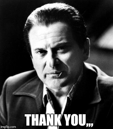 Joe Pesci sez,,, | THANK YOU,,, | image tagged in joe pesci sez   | made w/ Imgflip meme maker