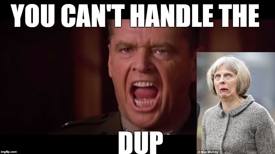 you cant handle the truth | YOU CAN'T HANDLE THE; DUP | image tagged in you cant handle the truth | made w/ Imgflip meme maker