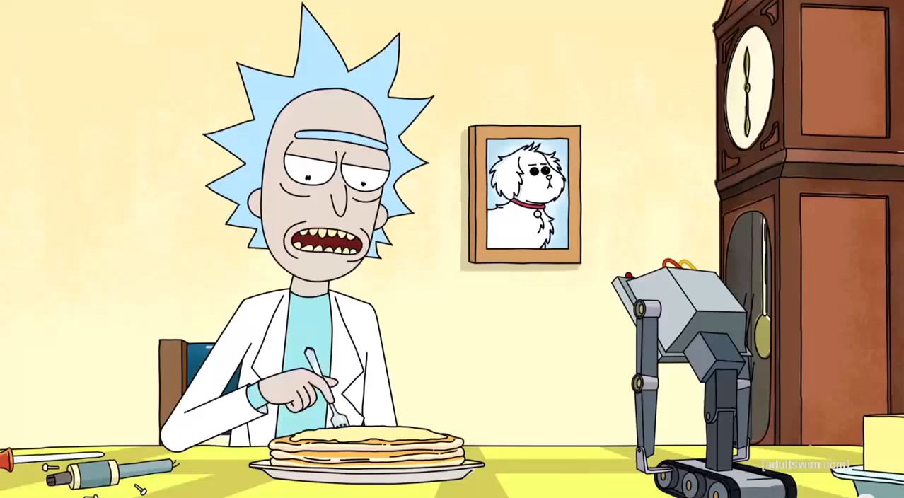 High Quality Rick & Morty - You Pass Butter Blank Meme Template