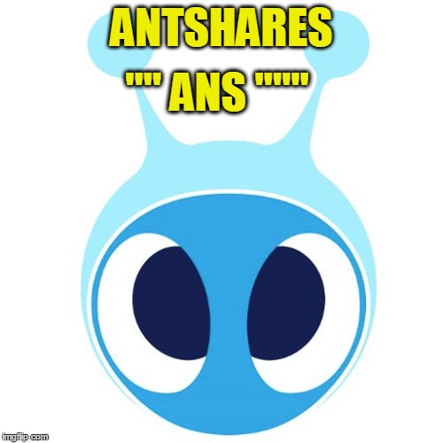 "" ANS """; ANTSHARES | made w/ Imgflip meme maker