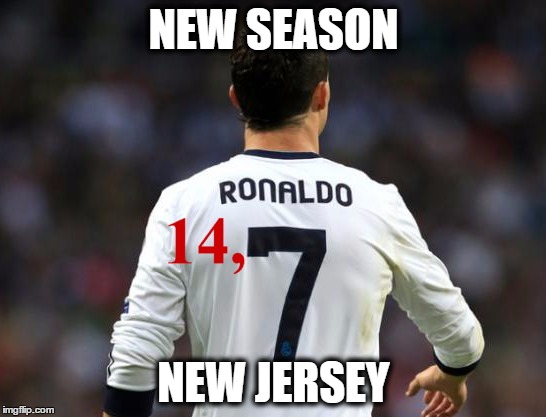 Ronaldo Tax Fraud | NEW SEASON; NEW JERSEY | image tagged in cristiano ronaldo,taxes,real madrid,fraud,ronaldo | made w/ Imgflip meme maker