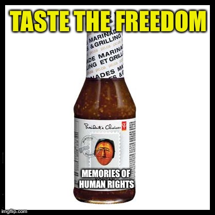 TASTE THE FREEDOM; MEMORIES OF HUMAN RIGHTS | image tagged in memes,north korea,memories | made w/ Imgflip meme maker