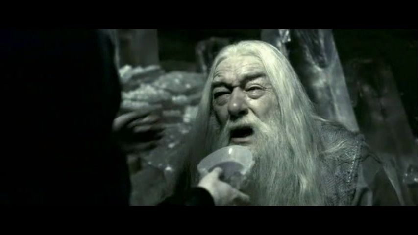 Dumbledore Poison Blank Meme Template