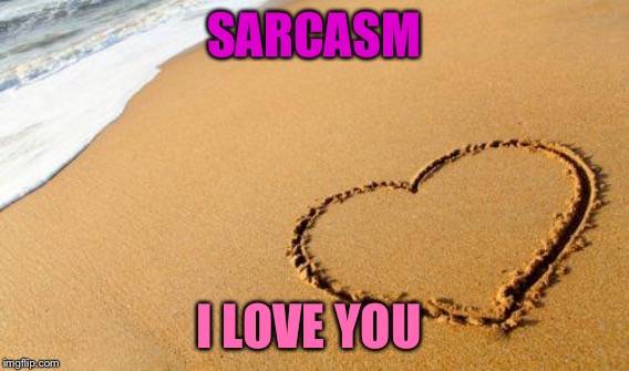 SARCASM I LOVE YOU | made w/ Imgflip meme maker