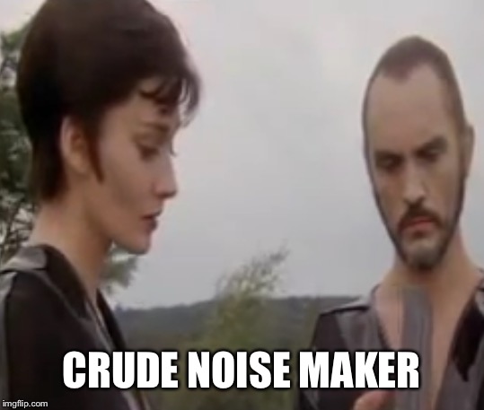 Ursula and Zod | CRUDE NOISE MAKER | image tagged in ursula and zod | made w/ Imgflip meme maker