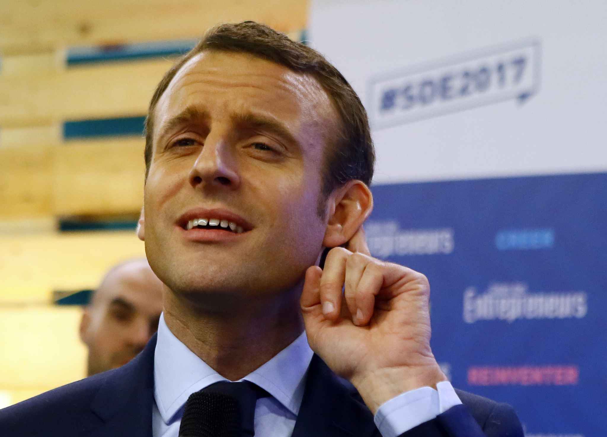 Macron Blank Meme Template