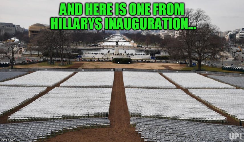 AND HERE IS ONE FROM HILLARYS INAUGURATION... | made w/ Imgflip meme maker