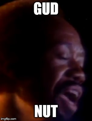 gud nut | GUD; NUT | image tagged in earth wind and fire | made w/ Imgflip meme maker