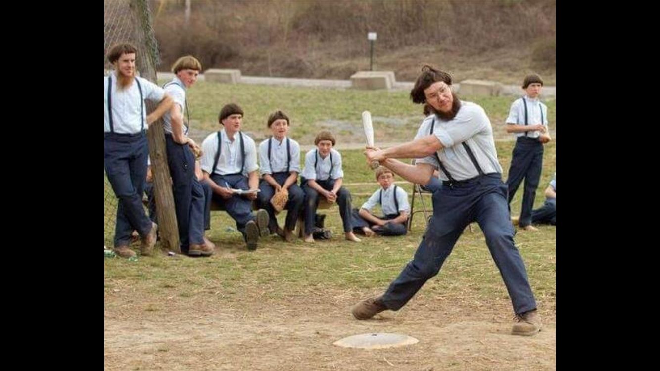 fall back Evacuation not to mention Amish Baseball Blank Template - Imgflip