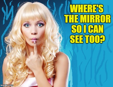 WHERE'S THE MIRROR SO I CAN SEE TOO? | made w/ Imgflip meme maker