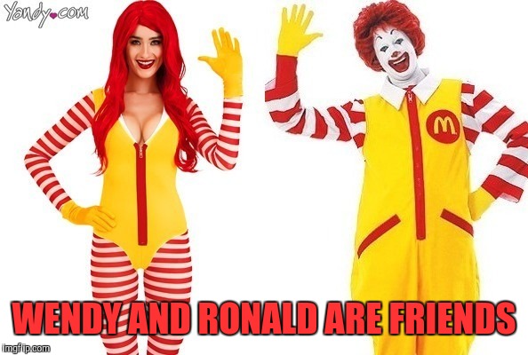 WENDY AND RONALD ARE FRIENDS | made w/ Imgflip meme maker