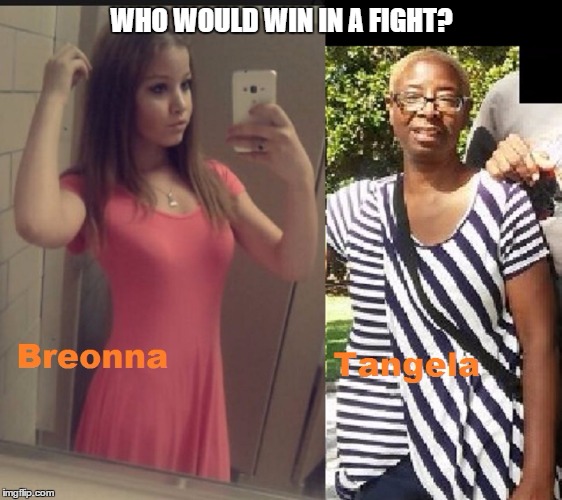 Breonna vs 5 ft tall, 48 yr old Tangela | WHO WOULD WIN IN A FIGHT? | image tagged in biracial | made w/ Imgflip meme maker