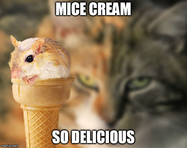 MICE CREAM SO DELICIOUS | made w/ Imgflip meme maker