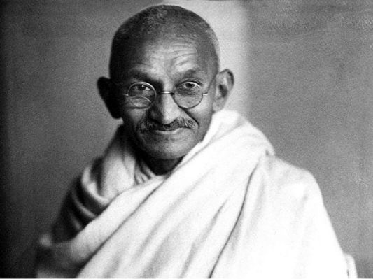 gangster gandhi  Blank Meme Template