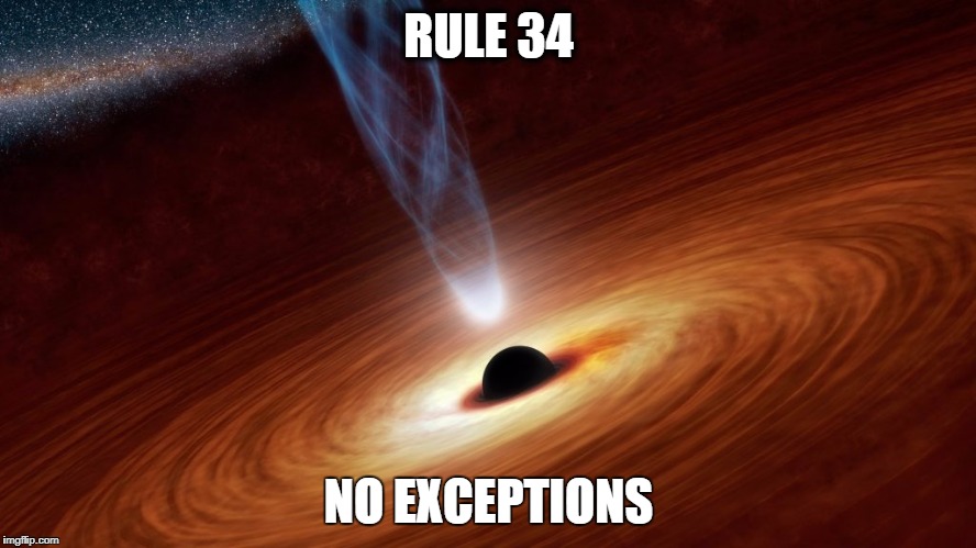 Rule 34: No Exceptions | RULE 34; NO EXCEPTIONS | image tagged in rule 34 | made w/ Imgflip meme maker