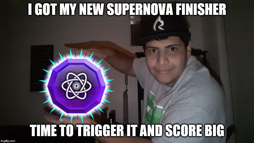Tetris | I GOT MY NEW SUPERNOVA FINISHER; TIME TO TRIGGER IT AND SCORE BIG | image tagged in tetris,tetris tots,gaming,tetris blitz,supernova | made w/ Imgflip meme maker